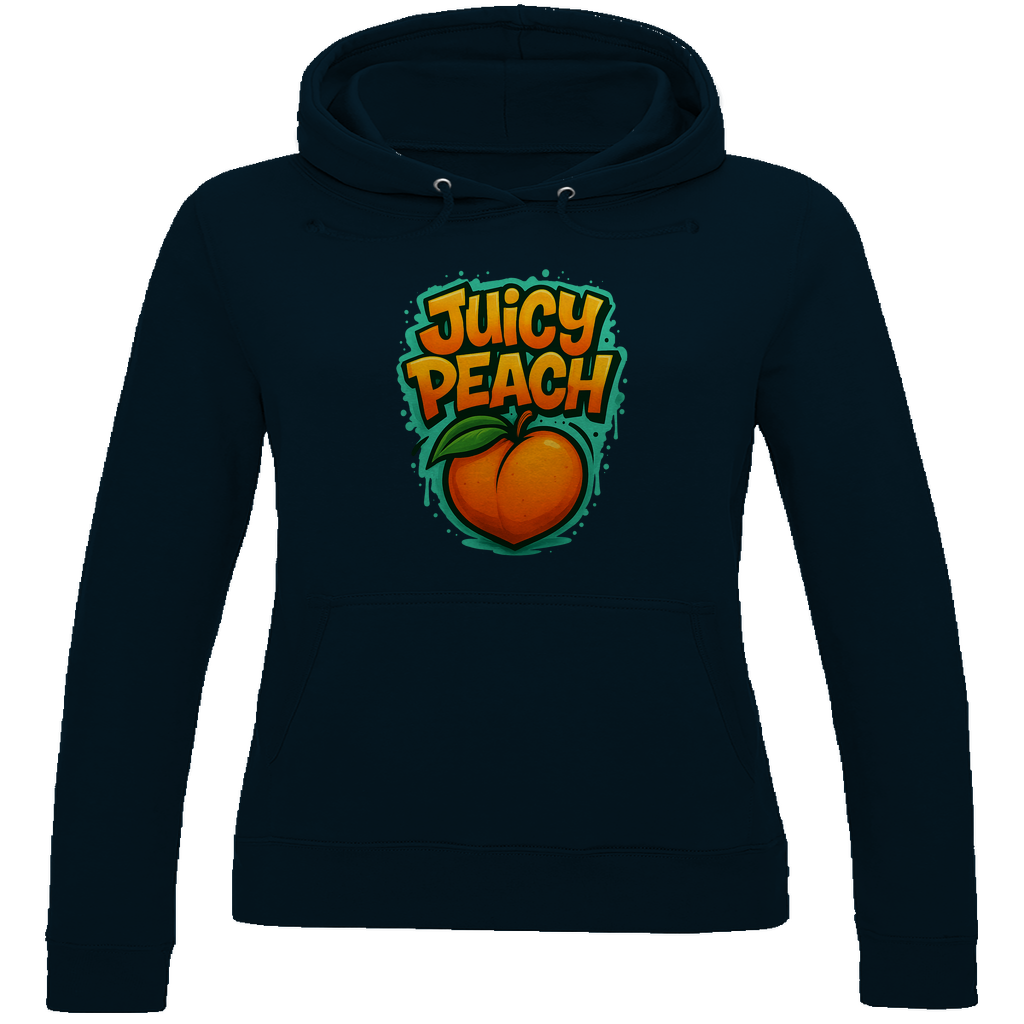 Damen Hoodie Graffiti style (Juicy Peach)Streetlegacy