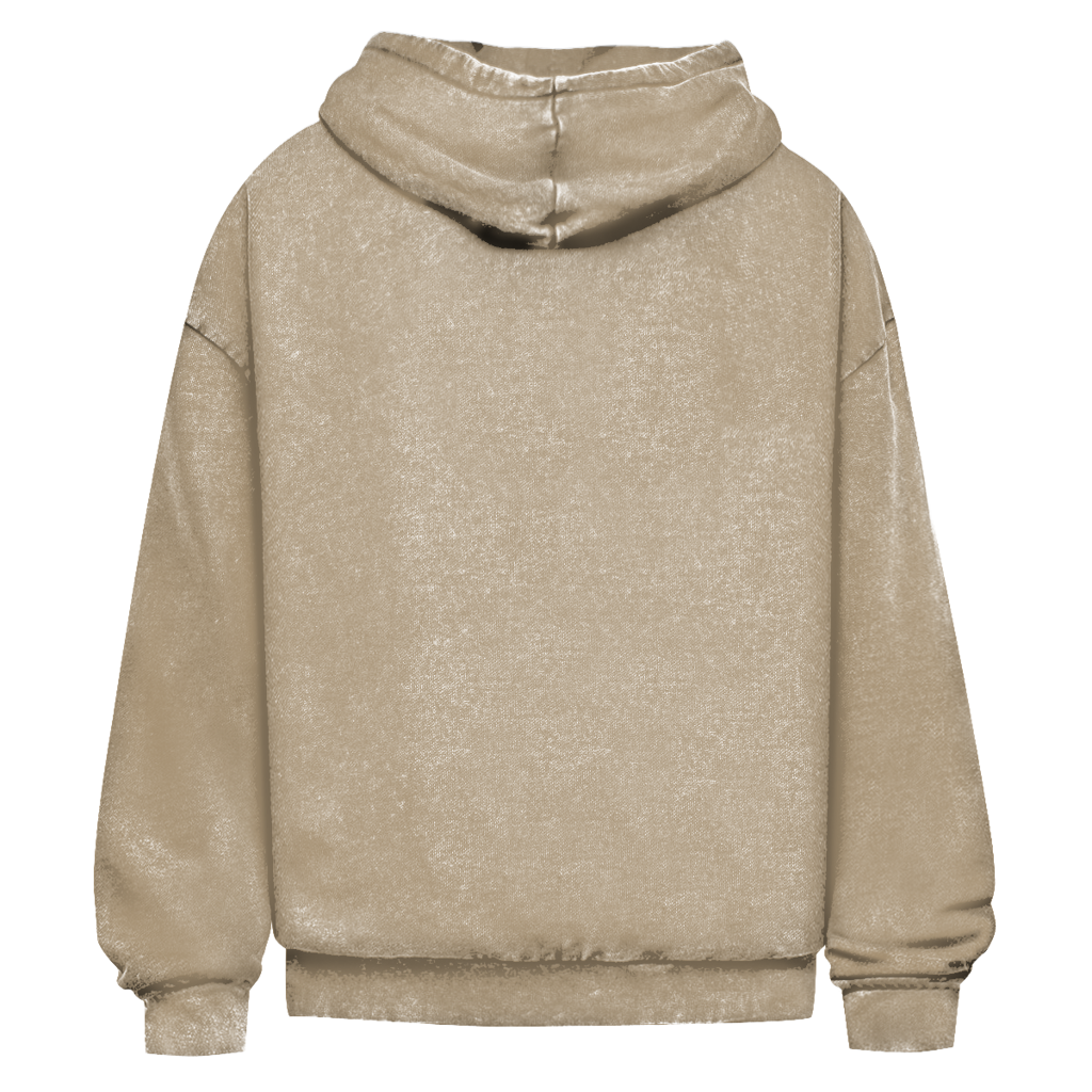 Oversize Washed Hoodie (Anti WW3)