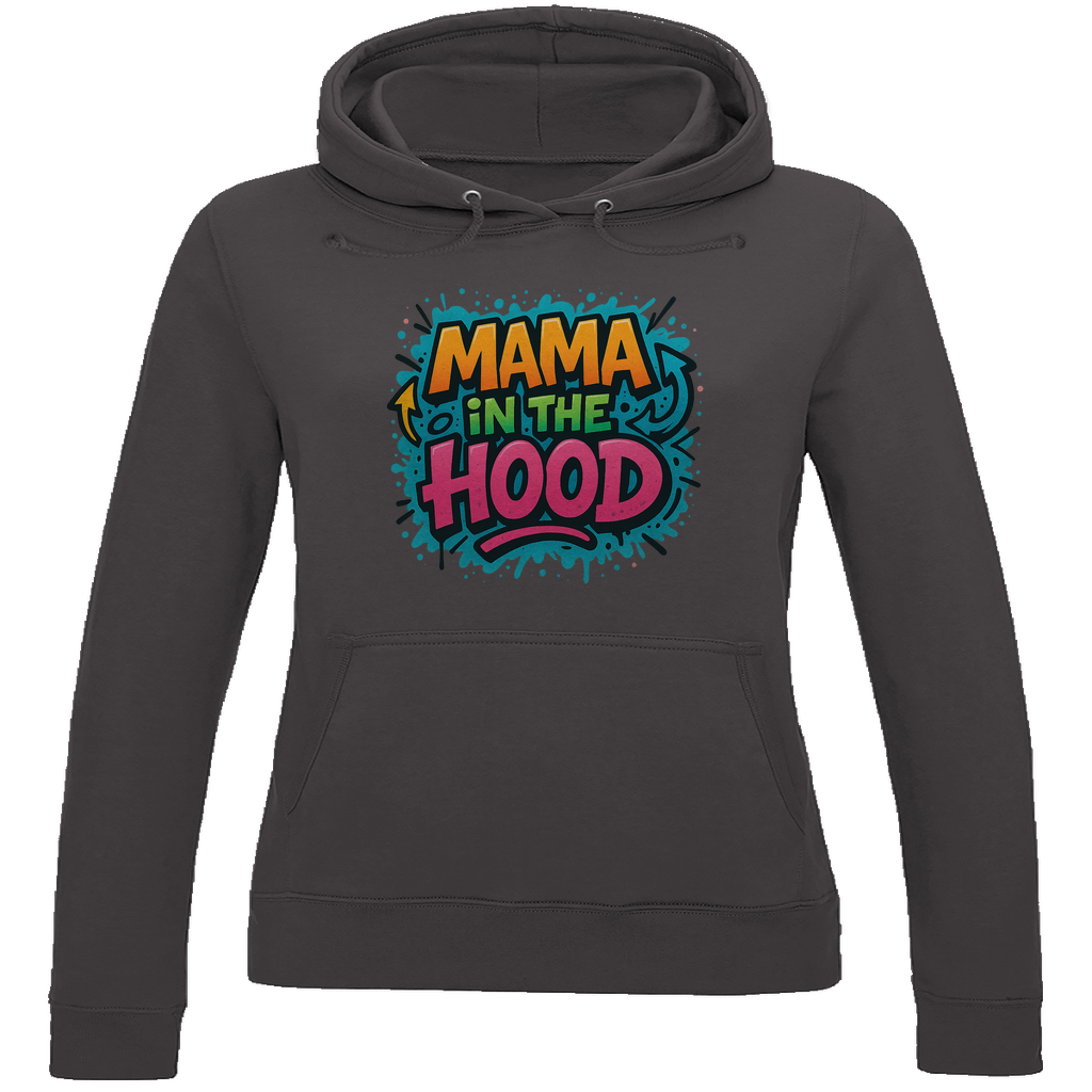 Damen Hoodie Graffiti style (Mama in the Hood)Streetlegacy