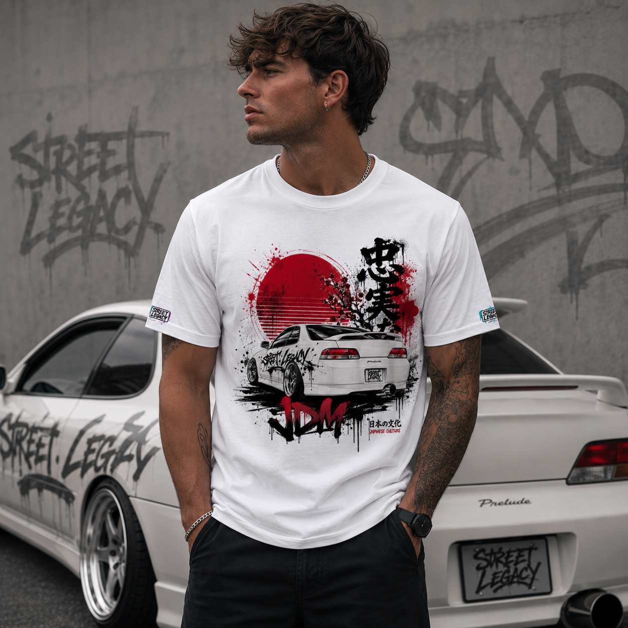 Alloverprint T-Shirt (Prelude JDM Culture)Streetlegacy