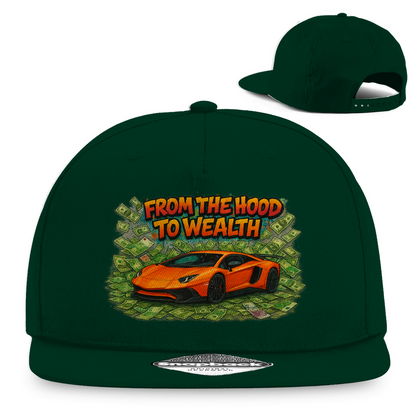 Snapback Rapper Cap (From the Hood to wealth)Streetlegacy