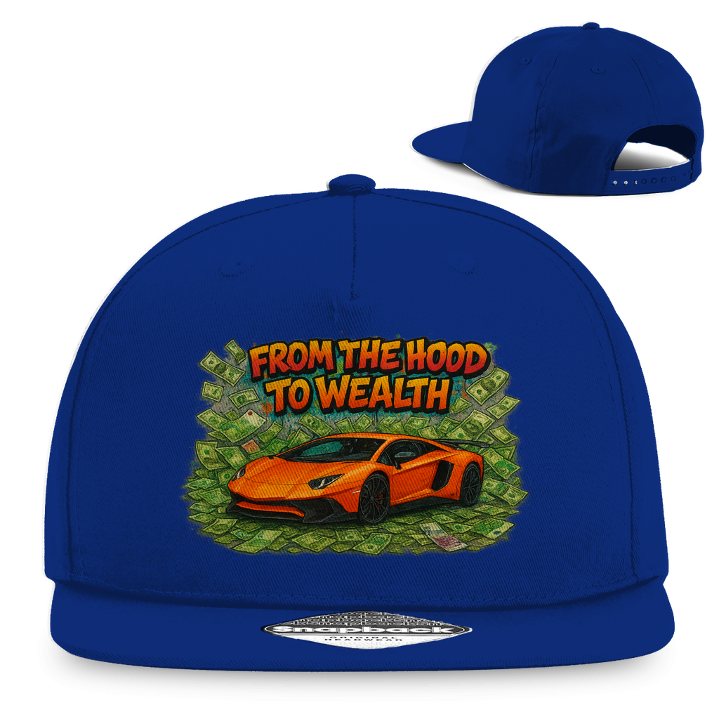Snapback Rapper Cap (From the Hood to wealth)Streetlegacy