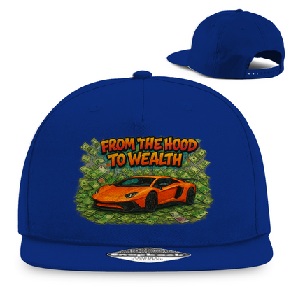 Snapback Rapper Cap (From the Hood to wealth)Streetlegacy