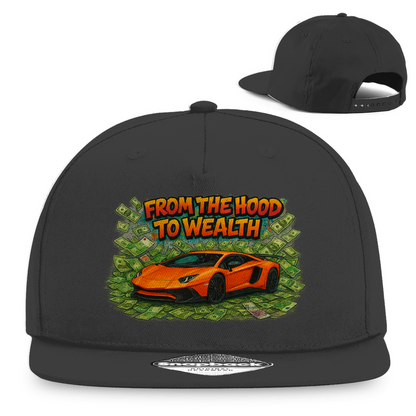 Snapback Rapper Cap (From the Hood to wealth)Streetlegacy