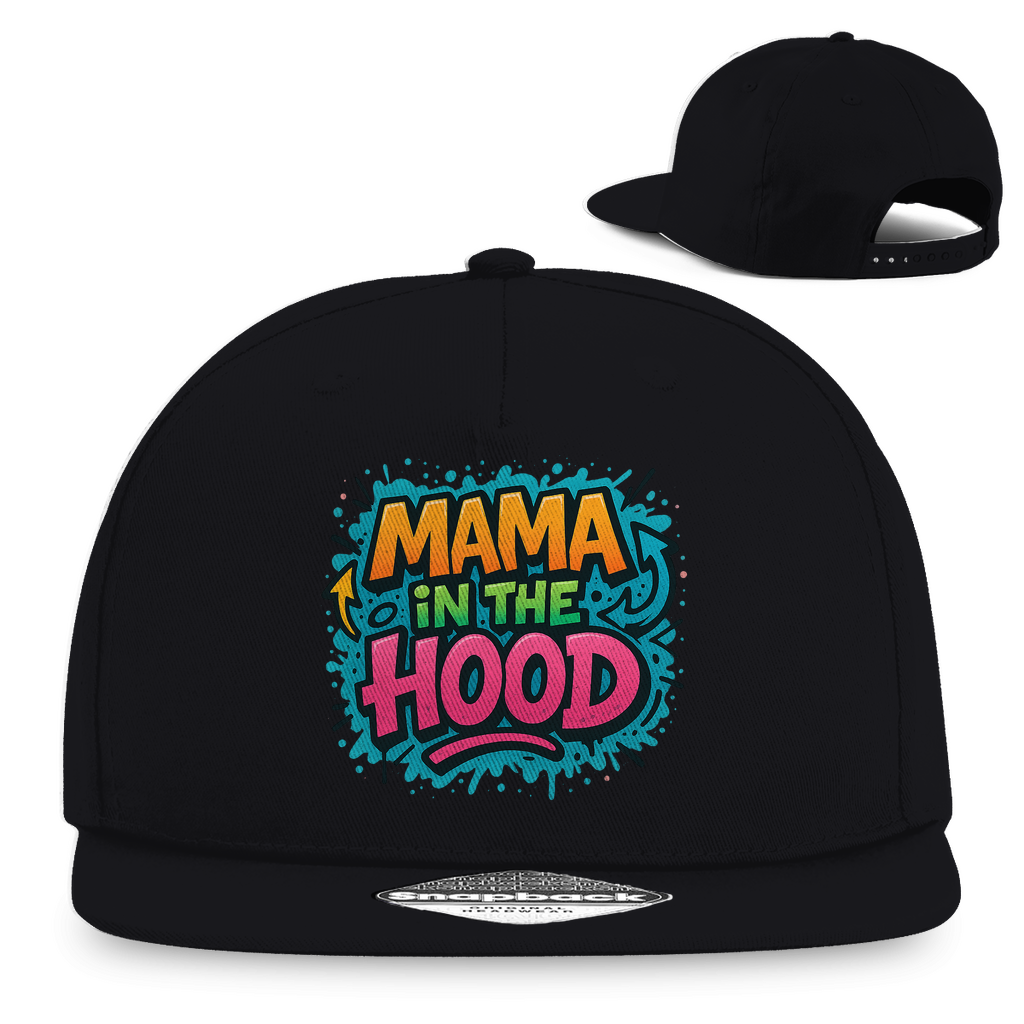 Snapback Rapper Cap Graffiti style (Mama in the Hood)Streetlegacy