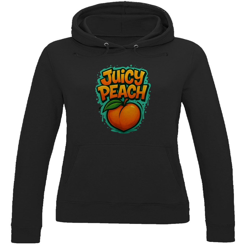 Damen Hoodie Graffiti style (Juicy Peach)Streetlegacy