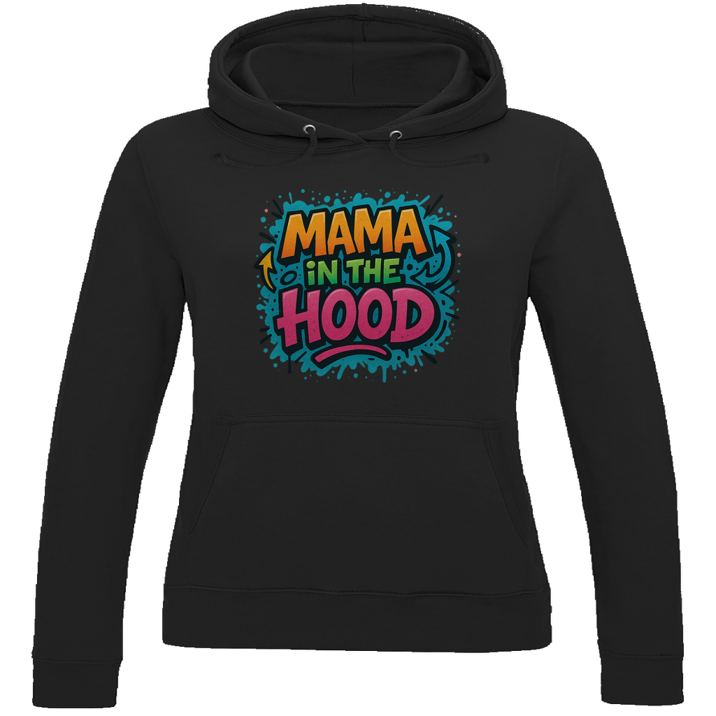 Damen Hoodie Graffiti style (Mama in the Hood)Streetlegacy