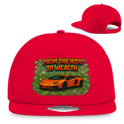 Snapback Rapper Cap (From the Hood to wealth)Streetlegacy