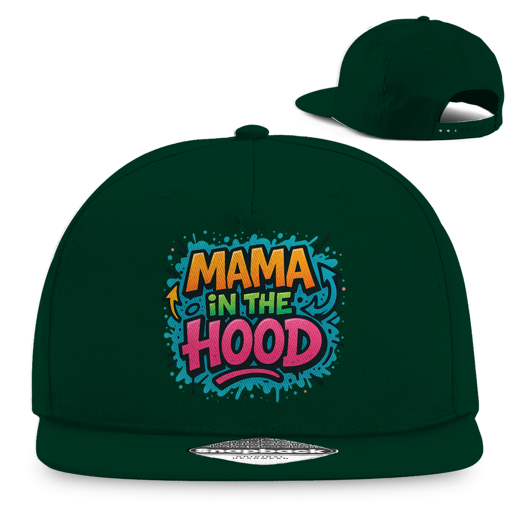 Snapback Rapper Cap Graffiti style (Mama in the Hood)Streetlegacy