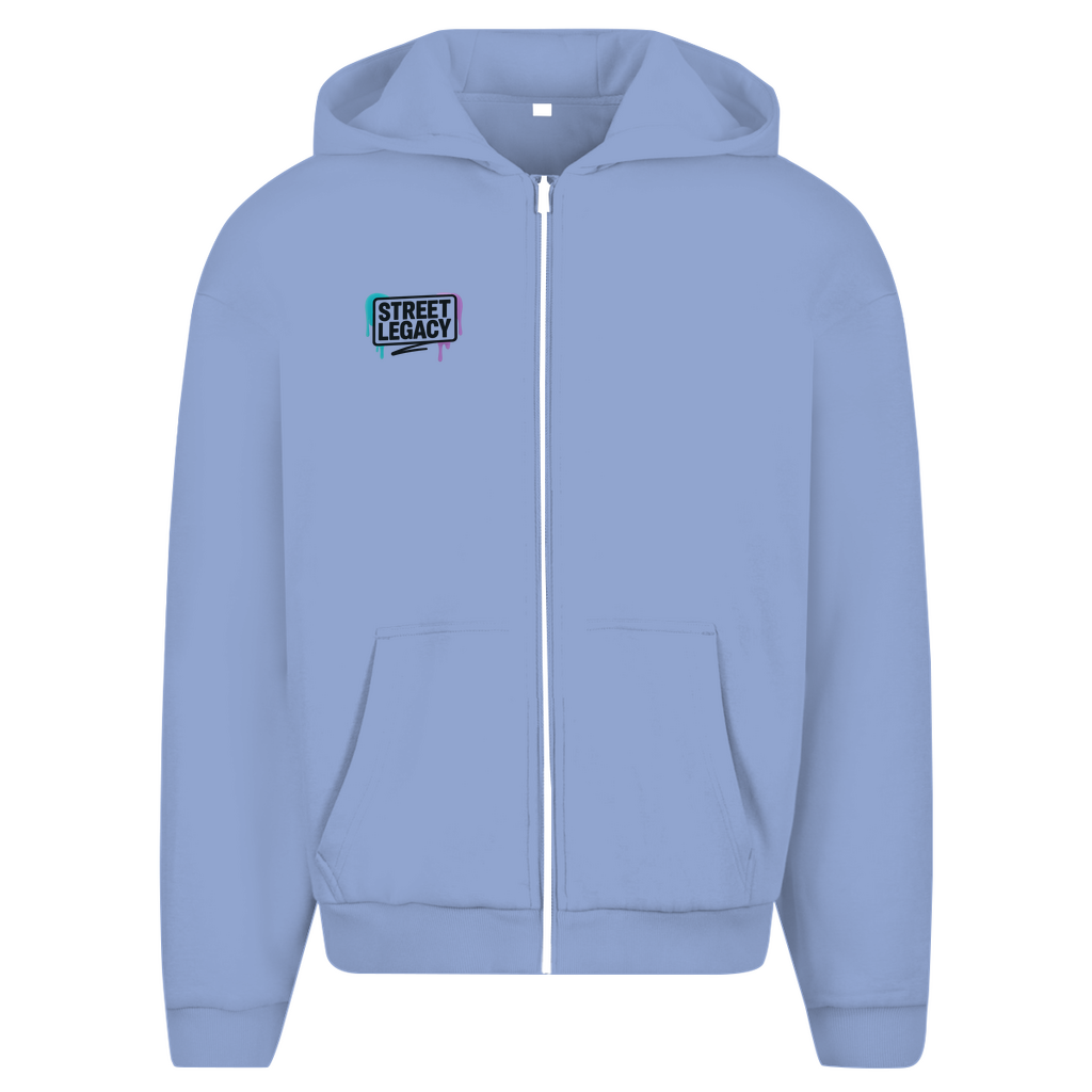 Oversize Zipper Hoodie Unisex (Streetlegacy Branding Collection)