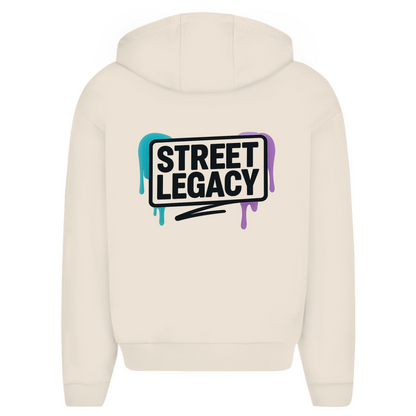 Oversize Zipper Hoodie Unisex (Streetlegacy Branding Collection)