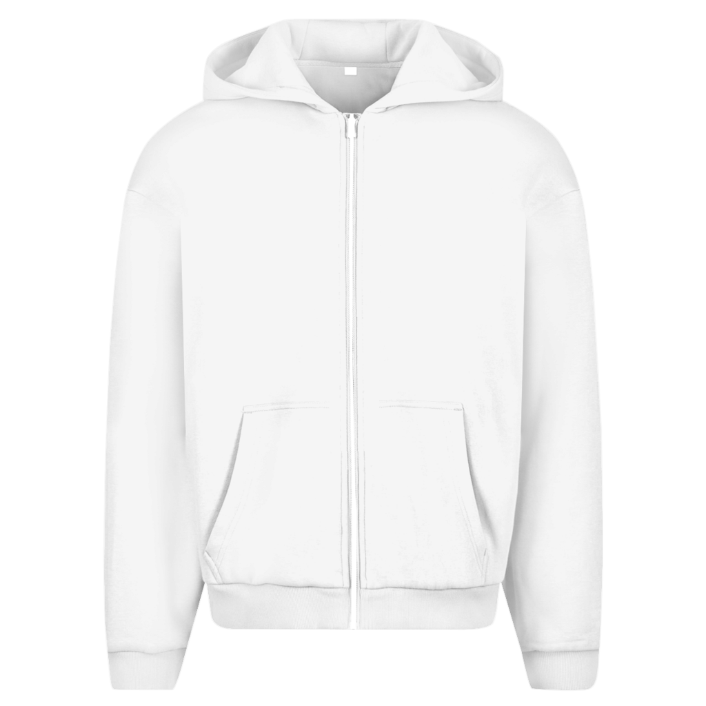 Herren Oversize Zipper Hoodie (No more lose)