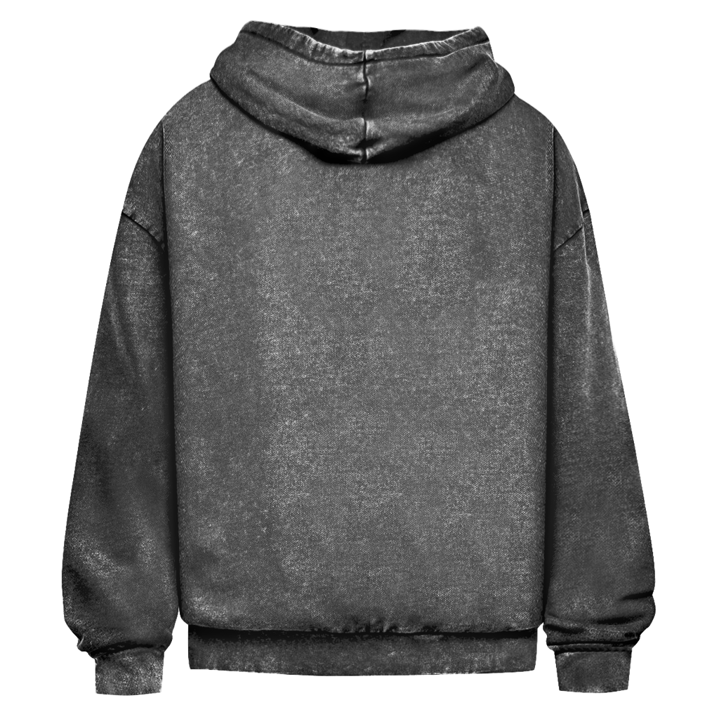 Oversize Washed Hoodie (Anti WW3)