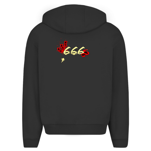 Herren Oversize Zipper Hoodie (666)Streetlegacy