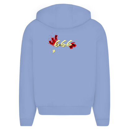 Herren Oversize Zipper Hoodie (666)Streetlegacy