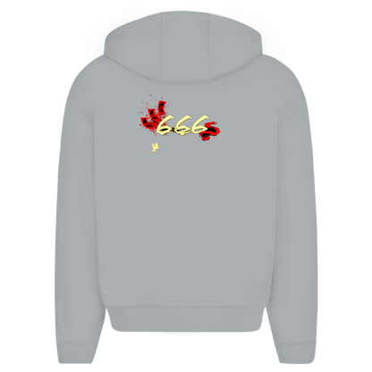 Herren Oversize Zipper Hoodie (666)Streetlegacy