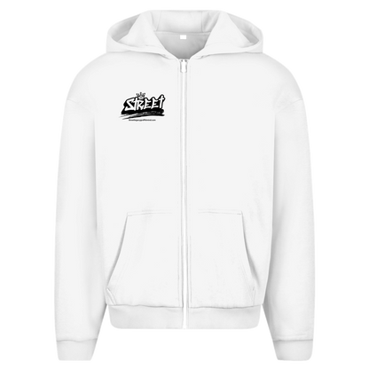 Herren Oversize Zipper Hoodie (Work for nice sports cars)
