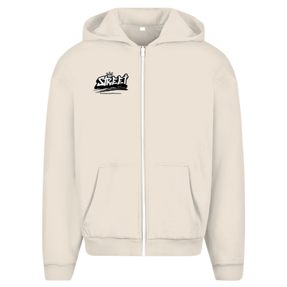 Herren Oversize Zipper Hoodie (Work for nice sports cars)