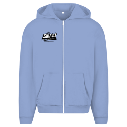 Herren Oversize Zipper Hoodie (Work for nice sports cars)