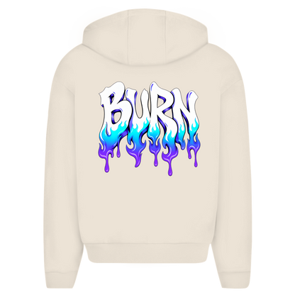 Herren Oversize Zipper Hoodie (Burn)Streetlegacy