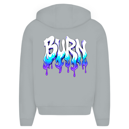 Herren Oversize Zipper Hoodie (Burn)Streetlegacy