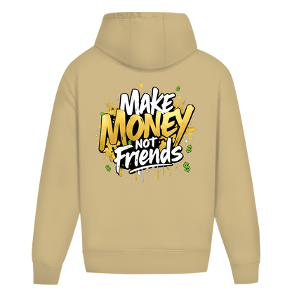 Oversize Hoodie Herren Ohne Kordel  (Make Money Not Friends)Streetlegacy