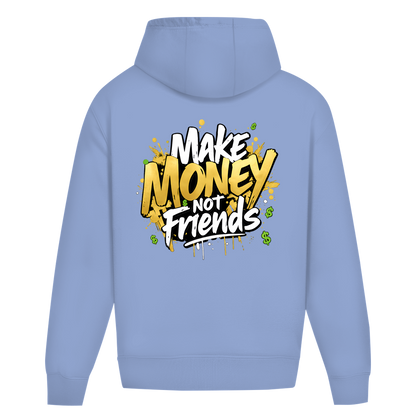 Oversize Hoodie Herren Ohne Kordel  (Make Money Not Friends)Streetlegacy