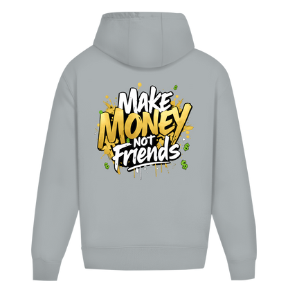 Oversize Hoodie Herren Ohne Kordel  (Make Money Not Friends)Streetlegacy