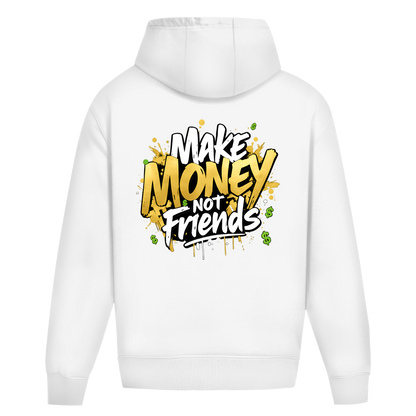 Oversize Hoodie Herren Ohne Kordel  (Make Money Not Friends)Streetlegacy