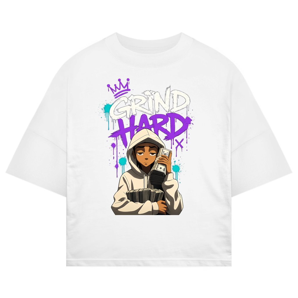 ST/ST Oversize T-Shirt Unisex (Grind Hard) Streetlegacy