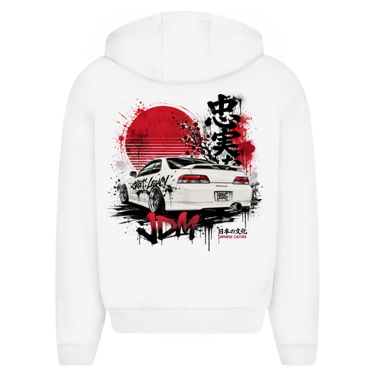 Herren Oversize Zipper Hoodie Unisex (Prelude JDM Culture)Streetlegacy