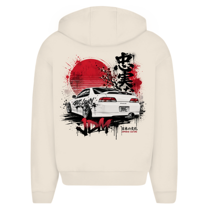 Herren Oversize Zipper Hoodie Unisex (Prelude JDM Culture)Streetlegacy