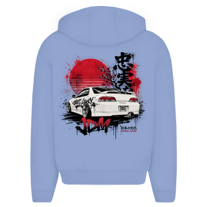 Herren Oversize Zipper Hoodie Unisex (Prelude JDM Culture)Streetlegacy