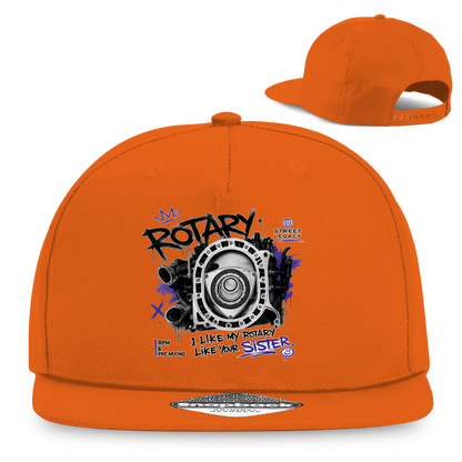 Snapback Rapper Cap (RPM Rotary) Streetlegacy