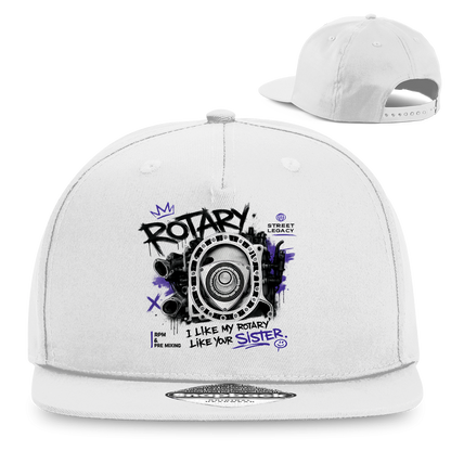 Snapback Rapper Cap (RPM Rotary) Streetlegacy