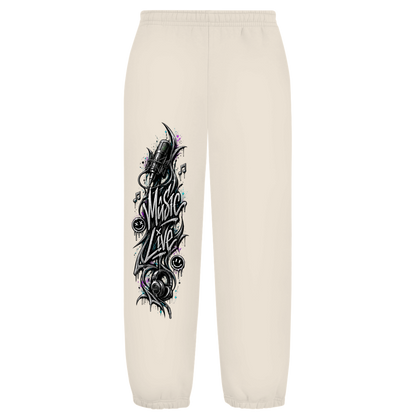 Oversize Fluffy Sweatpants Unisex(Music Live) Streetlegacy