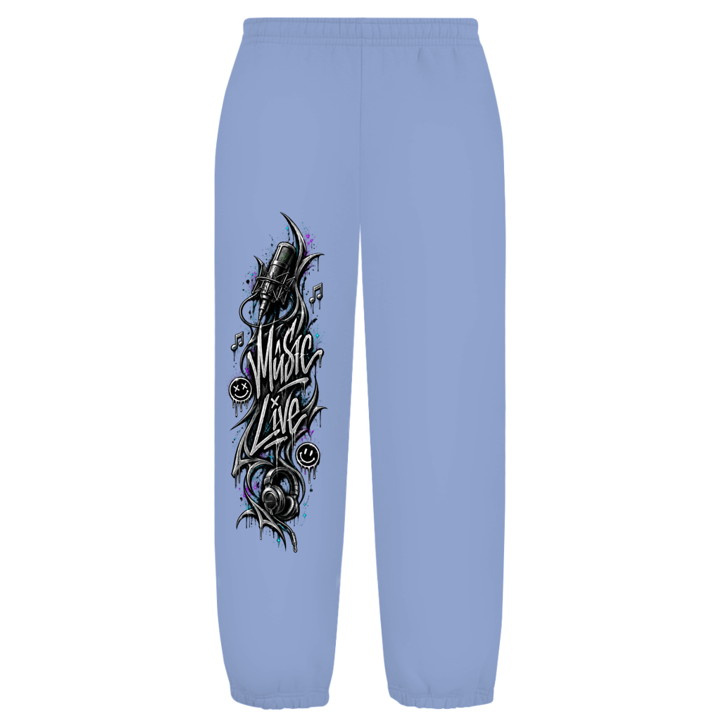 Oversize Fluffy Sweatpants Unisex(Music Live) Streetlegacy