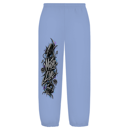 Oversize Fluffy Sweatpants Unisex(Music Live) Streetlegacy