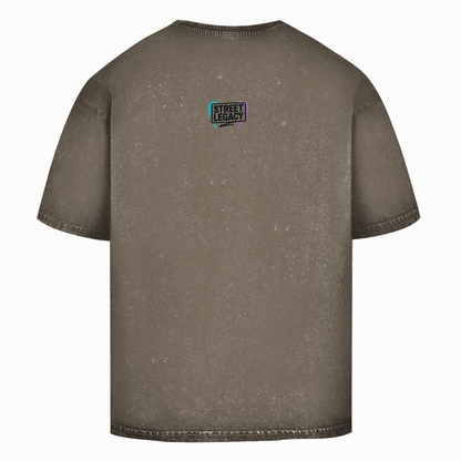 Oversize Washed T-Shirt (Eat my Ice cream)Streetlegacy