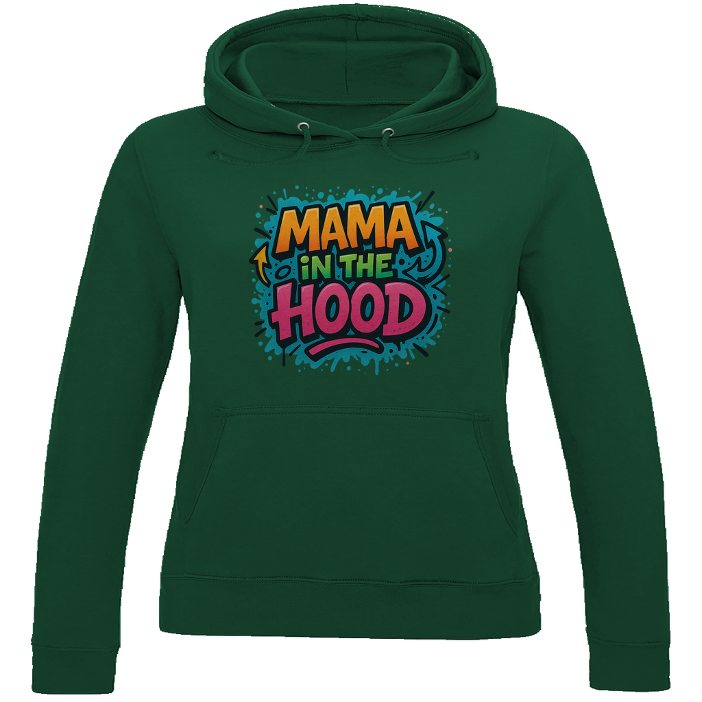 Damen Hoodie Graffiti style (Mama in the Hood)Streetlegacy