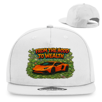 Snapback Rapper Cap (From the Hood to wealth)Streetlegacy