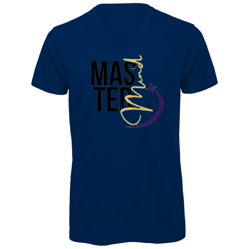 Herren Premium Bio V - Neck T-Shirt (Master Mind) - Trend - Ink Old FashionHerren Premium Bio V - Neck T-Shirt (Master Mind)