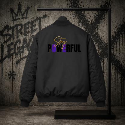 Bomber Jacke  (Stay Powerful) Streetlegacy