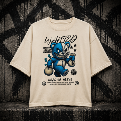 Premium Organic Oversize Blast Unisex (Wanted Teddy) Streetlegacy