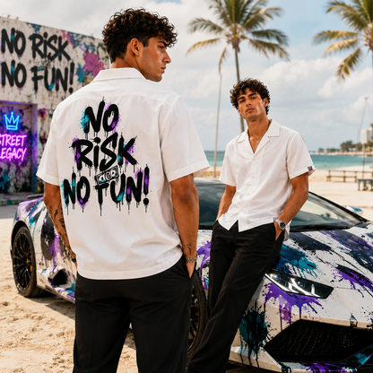 Alloverprint Hawaiihemd ( No Risk No Fun) Streetlegacy