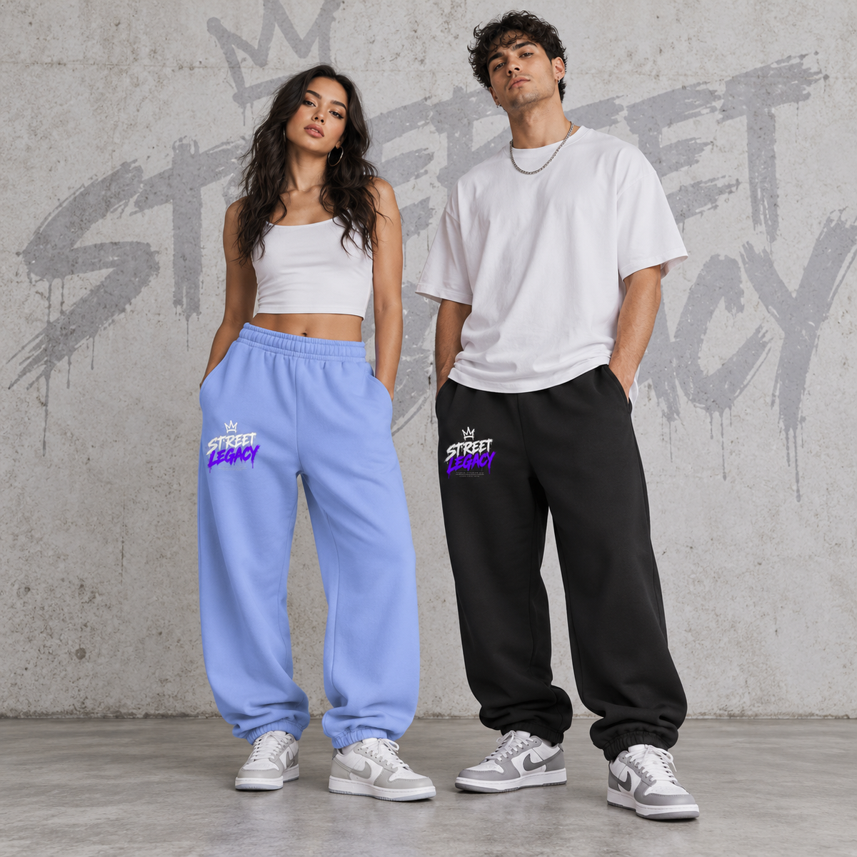 Oversize Fluffy Sweatpants (Urbanlook) Streetlegacy