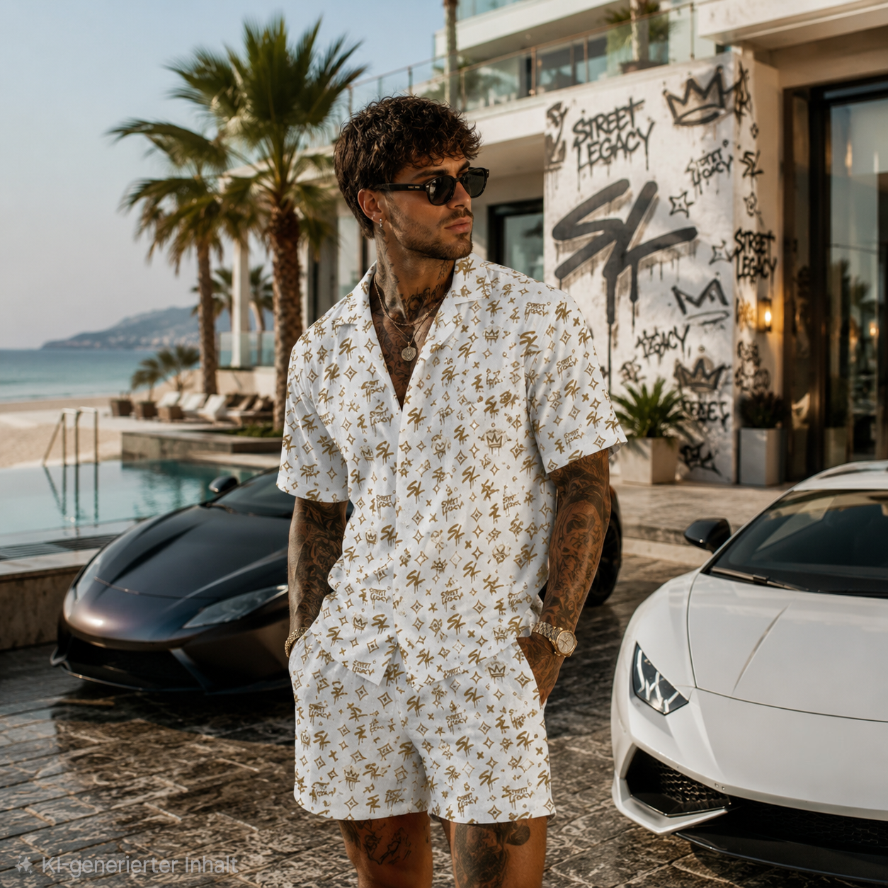 Alloverprint Badehose (Streetluxury) Streetlegacy