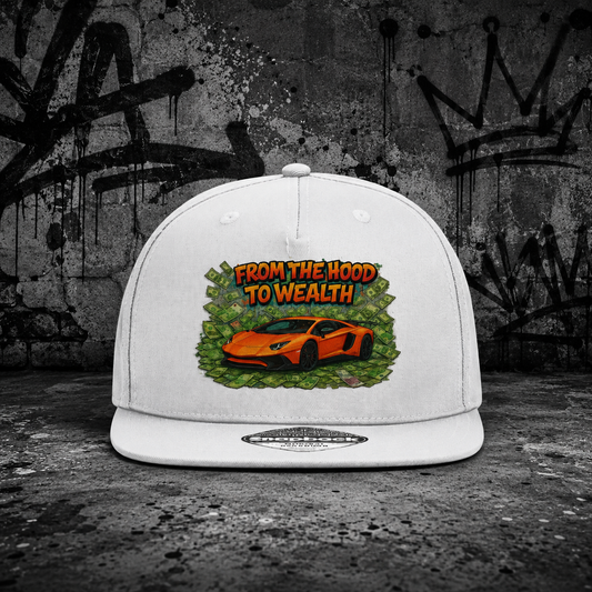 Snapback Rapper Cap (From the Hood to wealth)Streetlegacy