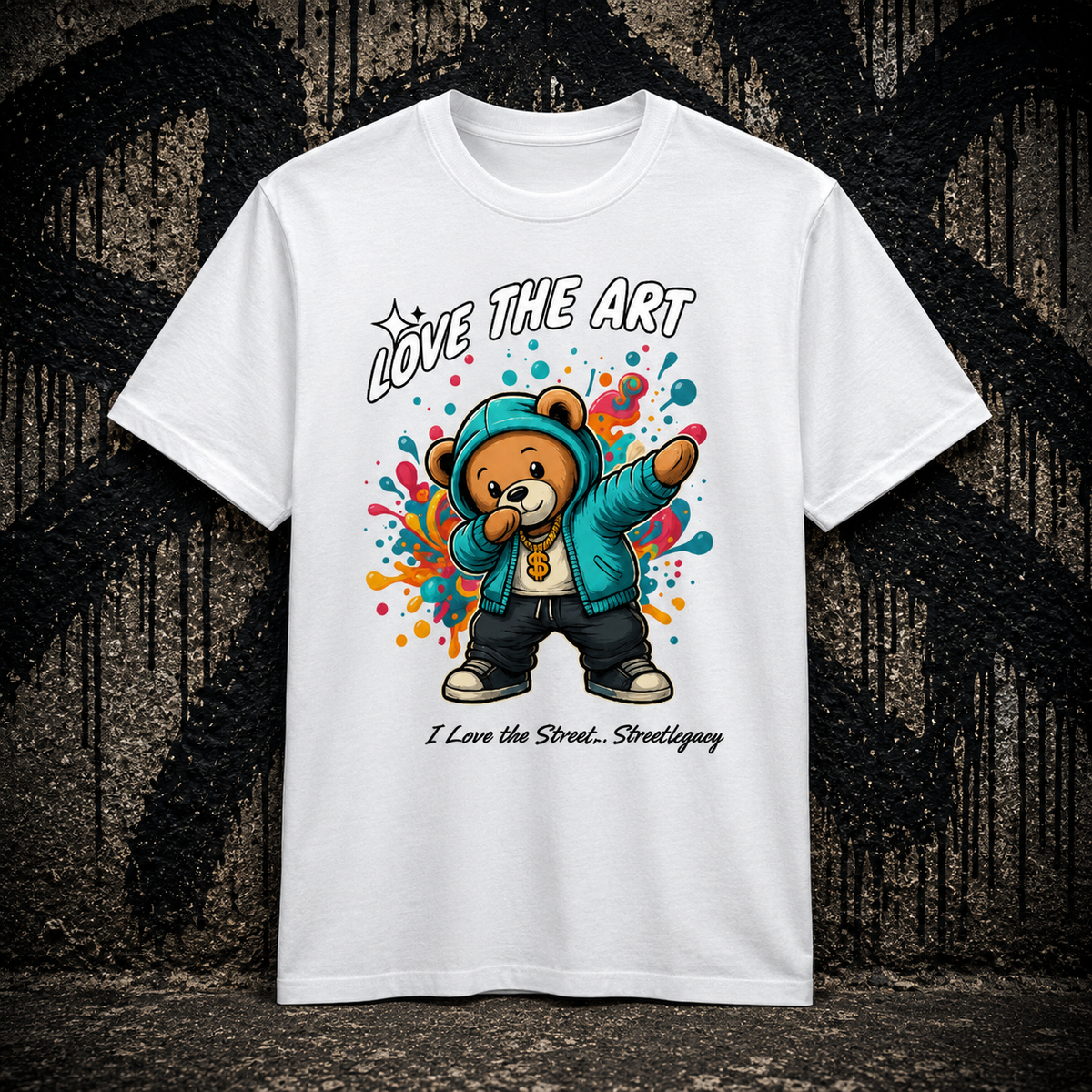 Premium Organic Shirt (Love the Art) Streetlegacy