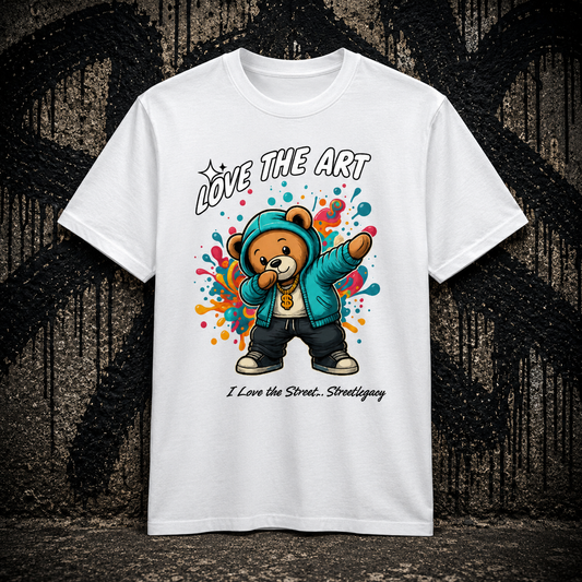 Premium Organic Shirt (Love the Art) Streetlegacy